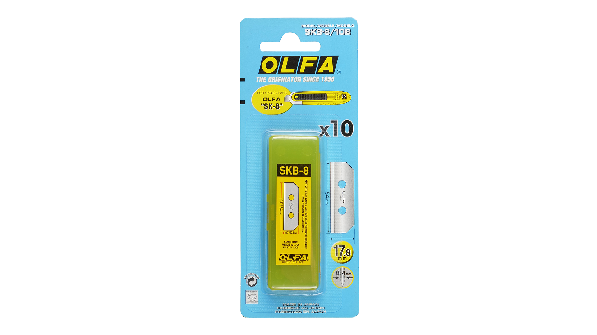 OLFA® Klingen SKB-8/10B OLFA® Klingen SKB-8/10B