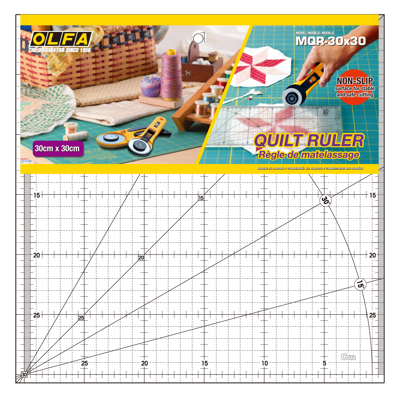 OLFA® Lineal MQR-30x30 OLFA® Lineal MQR-30x30
