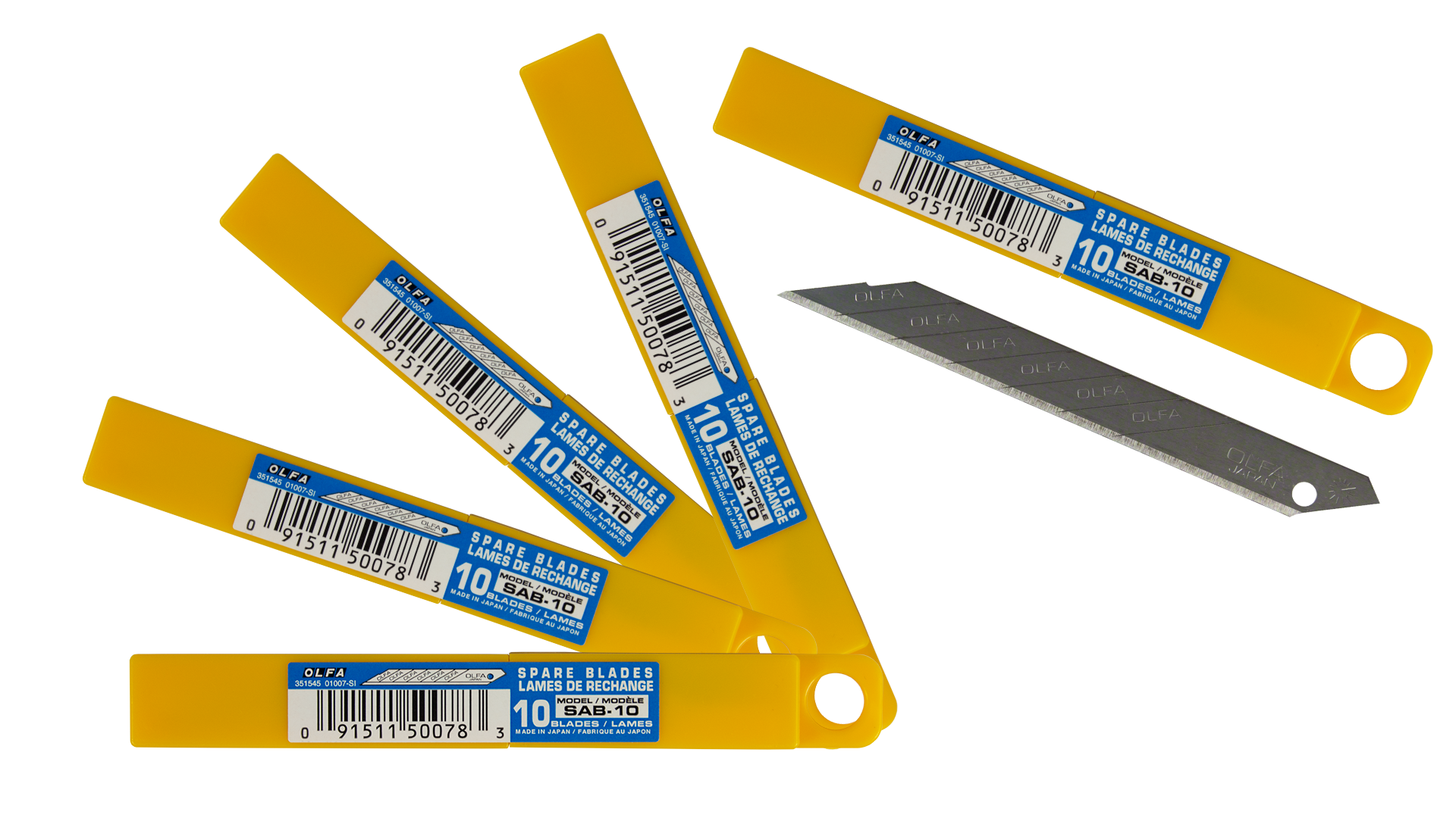 OLFA® Klingen SAB-10 / 5 Stück Set OLFA® Klingen SAB-10 / 5 Stück Set